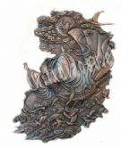 酒店會(huì)所浮雕RE542